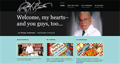 Desktop Screenshot of chefbusterambrosia.com
